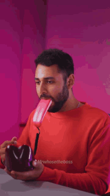 Mrwhosetheboss Tongue GIF - Mrwhosetheboss Tongue Tongue Sticking Out GIFs