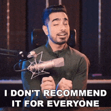 I Don'T Recommend It For Everyone Unmesh Dinda GIF - I Don'T Recommend It For Everyone Unmesh Dinda Piximperfect GIFs