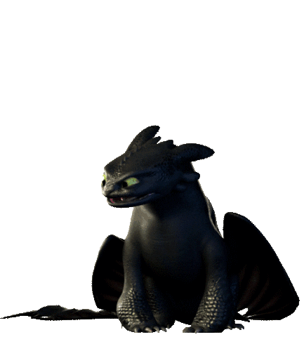 How To Train Your Dragon Toothless Sticker - How To Train Your Dragon Toothless Cute Stickers