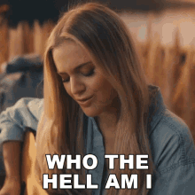 Who The Hell Am I Trying To Impress Kelsea Ballerini GIF - Who The Hell Am I Trying To Impress Kelsea Ballerini What I Have Song GIFs