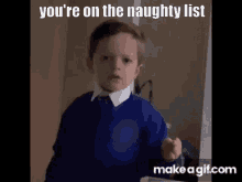 Naughty Boy Naughty List GIF - Naughty Boy Naughty List GIFs