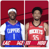 Los Angeles Clippers (142) Vs. Houston Rockets (111) Post Game GIF