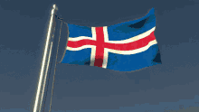 Iceland Flag Waver GIF - Iceland Flag Waver Flag GIFs