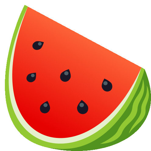 Watermelon Food Sticker - Watermelon Food Joypixels Stickers