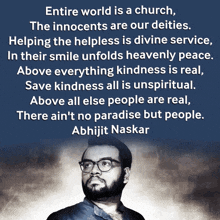 Abhijit Naskar Entire World Is A Church GIF