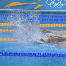 Freestyle Swimming Olympics GIF - Freestyle Swimming Olympics Challenge GIFs