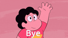 Bye Steven Universe GIF - Bye Steven Universe Steven GIFs