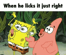 Spongebob Lick GIF - Spongebob Lick GIFs