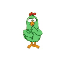 galinha verde