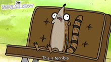 This Is Terrible Rigby GIF - This Is Terrible Rigby Regular Show GIFs