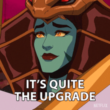 It'S Quite The Upgrade Teela GIF - It'S Quite The Upgrade Teela Masters Of The Universe Revolution GIFs