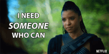 I Need Someone Who Can Renee Elise Goldsberry GIF - I Need Someone Who Can Renee Elise Goldsberry Quellcrist Falconer GIFs