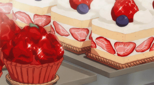 Dessert Anime Food GIF - Dessert Anime Food Anime - Discover & Share GIFs