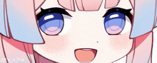 a close up of a girl 's face with the name fx_x_fox written on the bottom