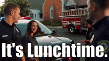 911 Show Athena Grant GIF - 911 Show Athena Grant Its Lunchtime GIFs