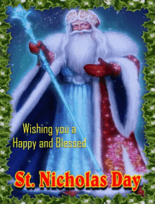 Happy St Nicholas Day St Nick GIF