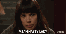 Mean Nasty Lady Cruel Lady GIF - Mean Nasty Lady Cruel Lady She Was Mean GIFs
