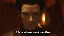 It Is In Surprisingly Good Condition Fred GIF - It Is In Surprisingly Good Condition Fred Star Trek Discovery GIFs