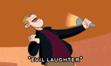 Kim Possible Ron Stoppable GIF - Kim Possible Ron Stoppable Evillaugh GIFs