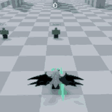 a video game shows a bat being struck by a lightning bolt