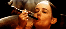 Eva Green Smoke GIF - Eva Green Smoke Eva GIFs