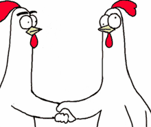 Chicken Chicken Bro GIF - Chicken Chicken Bro Handshake GIFs