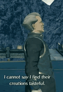 Xenoblade Chronicles Tasteful GIF - Xenoblade Chronicles Tasteful I Cannot Say I Find Their Creations Tasteful GIFs