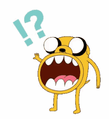 adventure time jake angry shout big mouth