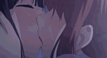 Anime Yuri GIF - Anime Yuri Kissing GIFs