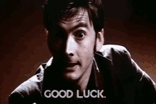 Goodluck GIF - Goodluck Dr Who I Wish You Luck GIFs