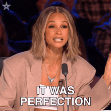 It Was Perfection Alesha Dixon GIF - It Was Perfection Alesha Dixon Britain'S Got Talent GIFs