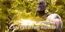 Marvel Thanos GIF - Marvel Thanos Full Power GIFs
