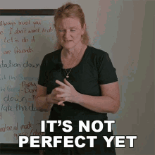 Its Not Perfect Yet Ronnie GIF - Its Not Perfect Yet Ronnie Engvid GIFs