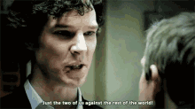 Sherlock Against The World GIF - Sherlock Against The World Benedict Cumberbatch GIFs
