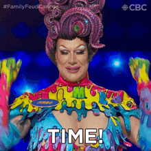 Time Family Feud Canada GIF - Time Family Feud Canada Time'S Up GIFs