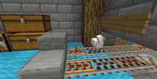 Minecraft Chicken Rotate GIF