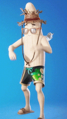 Summer Peely On His Way GIF - Summer Peely On His Way GIFs