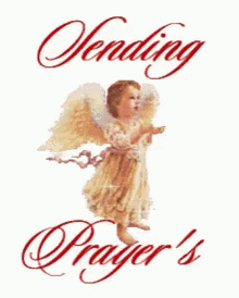 Sending Prayers Angel GIF - Sending Prayers Angel Sparkle GIFs