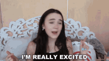 Im Really Excited Fionafrills GIF - Im Really Excited Fionafrills Fionafrills Vlogs GIFs