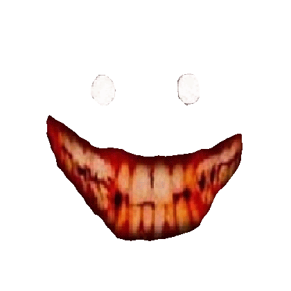 Scary Terror Face - Roblox