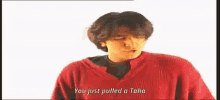 You Just Pulled A Taha Ali Hamza GIF - You Just Pulled A Taha Ali Hamza Singing GIFs