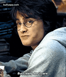 But I Really Don'T Care..Gif GIF - But I Really Don'T Care. Harry Potter Hindi GIFs