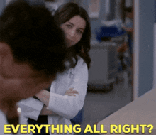 Greys Anatomy Amelia Shepherd GIF - Greys Anatomy Amelia Shepherd Everything All Right GIFs