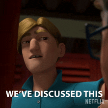 Weve Discussed This Steve Palchuk GIF - Weve Discussed This Steve Palchuk Trollhunters Tales Of Arcadia GIFs