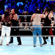 The Undertaker Brothers Of Destruction GIF - The Undertaker Brothers Of Destruction Kane GIFs