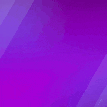 a green triangle with white stitching and a yellow stripe on a purple background