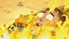 Rick And Morty Jerry GIF - Rick And Morty Jerry Fire GIFs