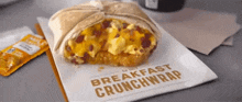 taco bell breakfast crunchwrap breakfast tex mex fast food