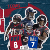 Dallas Cowboys (7) Vs. Houston Texans (6) First Quarter GIF - Nfl National Football League Football League GIFs