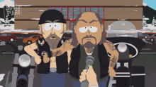 Punch Harley Riders GIF - Punch Harley Riders South Park GIFs